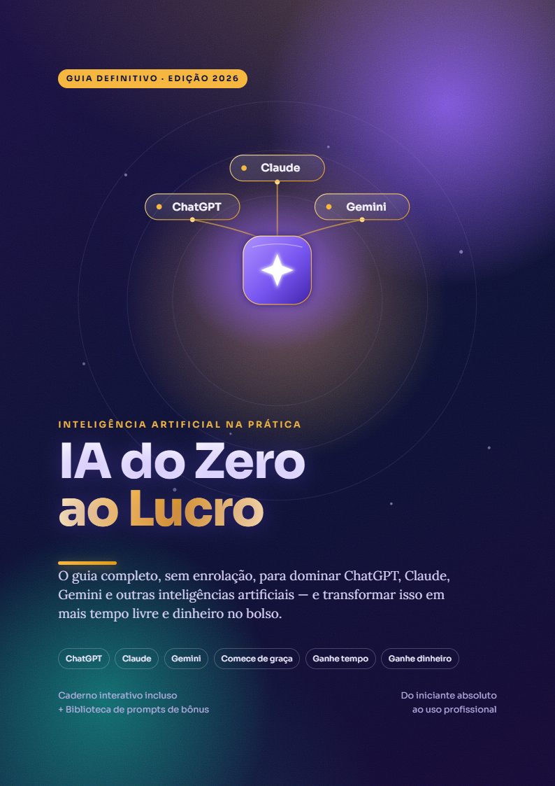 IA do Zero ao Lucro — capa do e-book